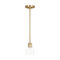 Miles One Light Pendant — Clear