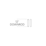 Universal Downrod — 12"