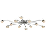 Pedra Grande Staggered Arm Flush Mount