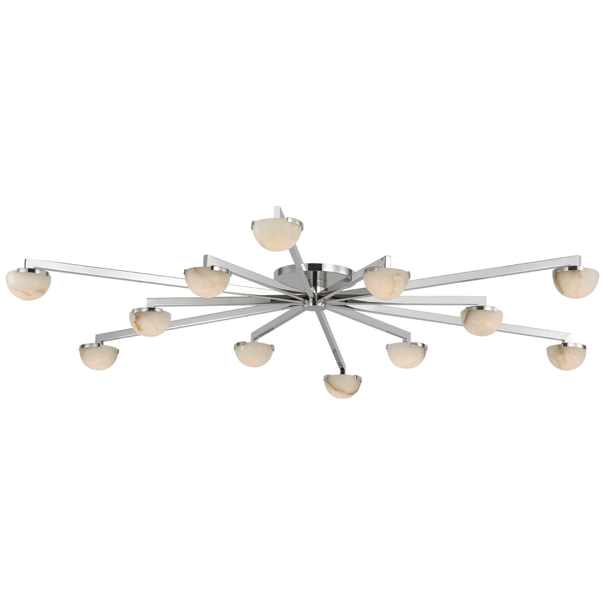 Pedra Grande Staggered Arm Flush Mount