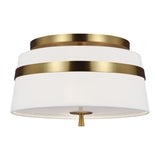 Three Light Semi-Flush Mount — 8.25"