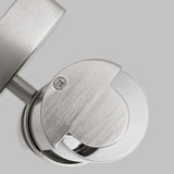 LED Bath Wall Sconce — W: 4.75" × H: 18.00" × D: 4.50"