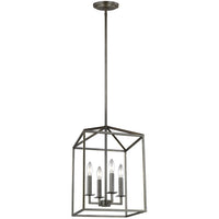 Perryton Four Light Hall/Foyer Pendant — 18.50"