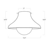 Surfside One Light Flush Mount