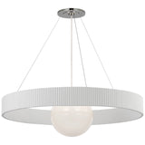 Arena 42" Ring and Globe Chandelier