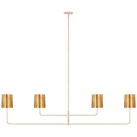 Go Lightly 70" Four Light Linear Chandelier