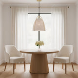 Norman Medium Wicker Pendant