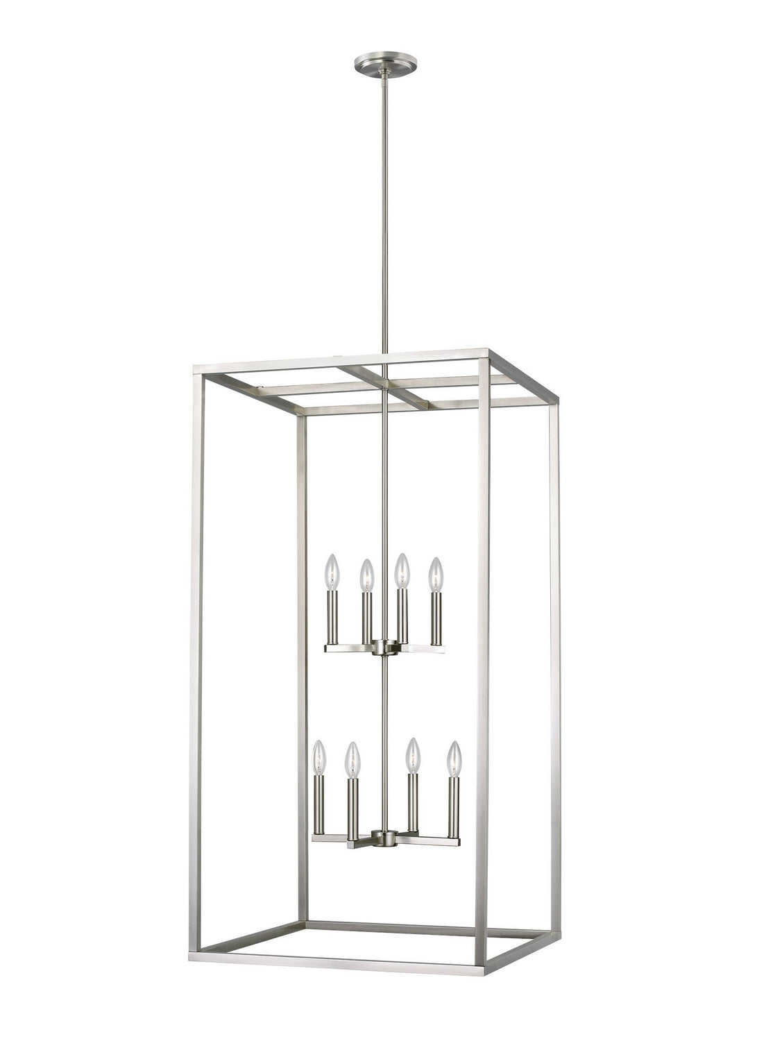 Moffet Street Eight Light Hall/Foyer Pendant — 46.00"