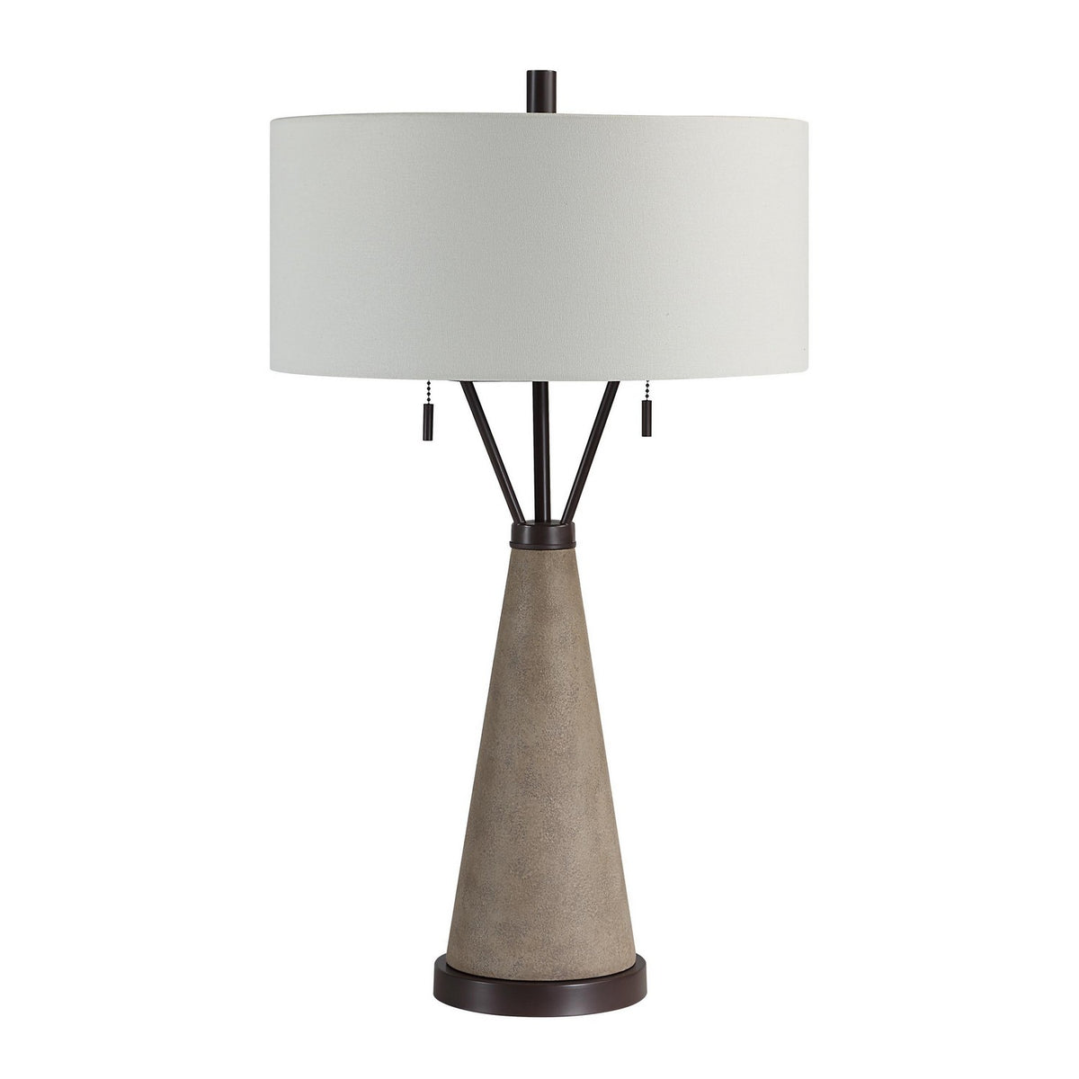 Lourdes Two Light Table Lamp
