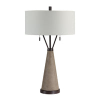 Lourdes Two Light Table Lamp