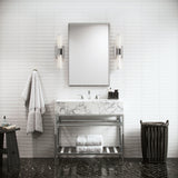 Two Light Bath Vanity — 20.00"