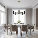 Zentro Five Light Chandelier