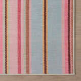 Jamaica Stripe Machine Washabel Rug
