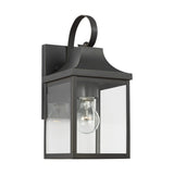 Saybrook 13" Lantern — Clear and Smooth White