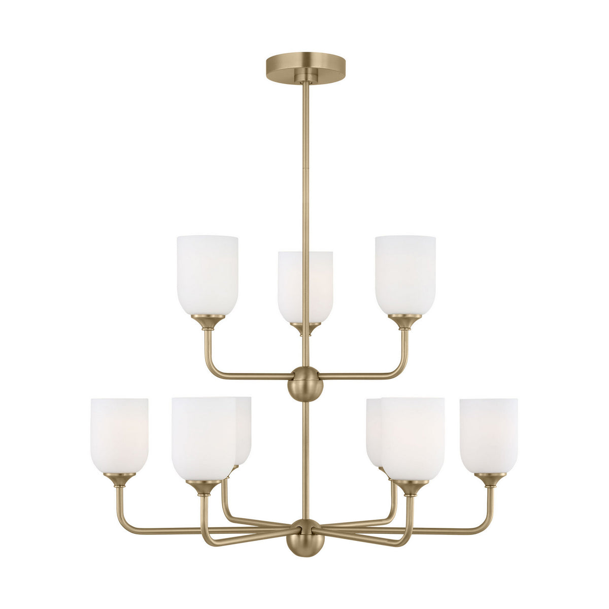 Emile Nine Light Chandelier — 9 W
