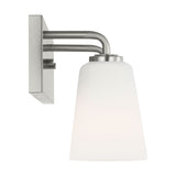 Miles Two Light Bath — Etched white glass
