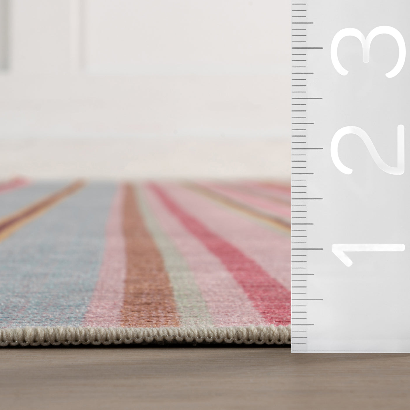 Jamaica Stripe Machine Washabel Rug