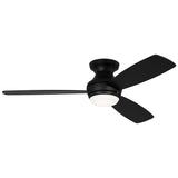 Ikon 52" Semi Flush LED Ceiling Fan