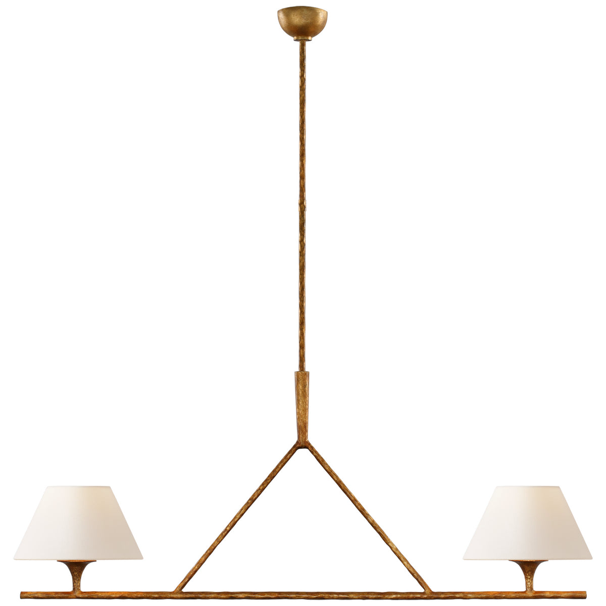 Cesta Two Light Chandelier