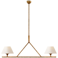 Cesta Two Light Chandelier