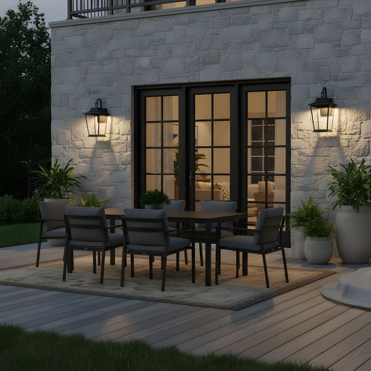 Warren StoneStrong Large Wall Lantern