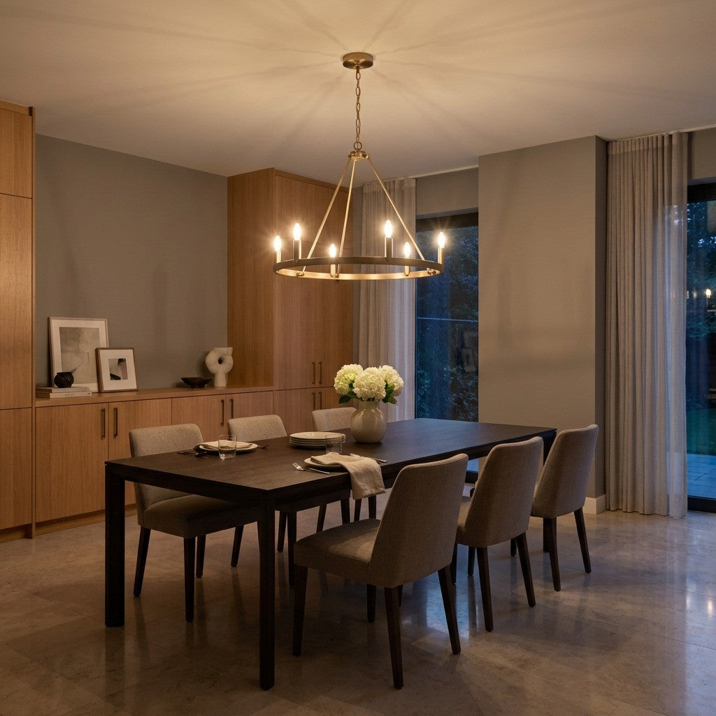 Mirla Six Light Chandelier