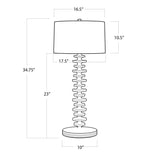 Fishbone Buffet Lamp