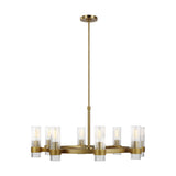 Eight Light Chandelier — 33"
