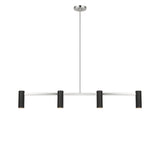 Zentro Four Light Linear Chandelier