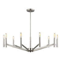 Nine Light Chandelier — 17.13", 60 W