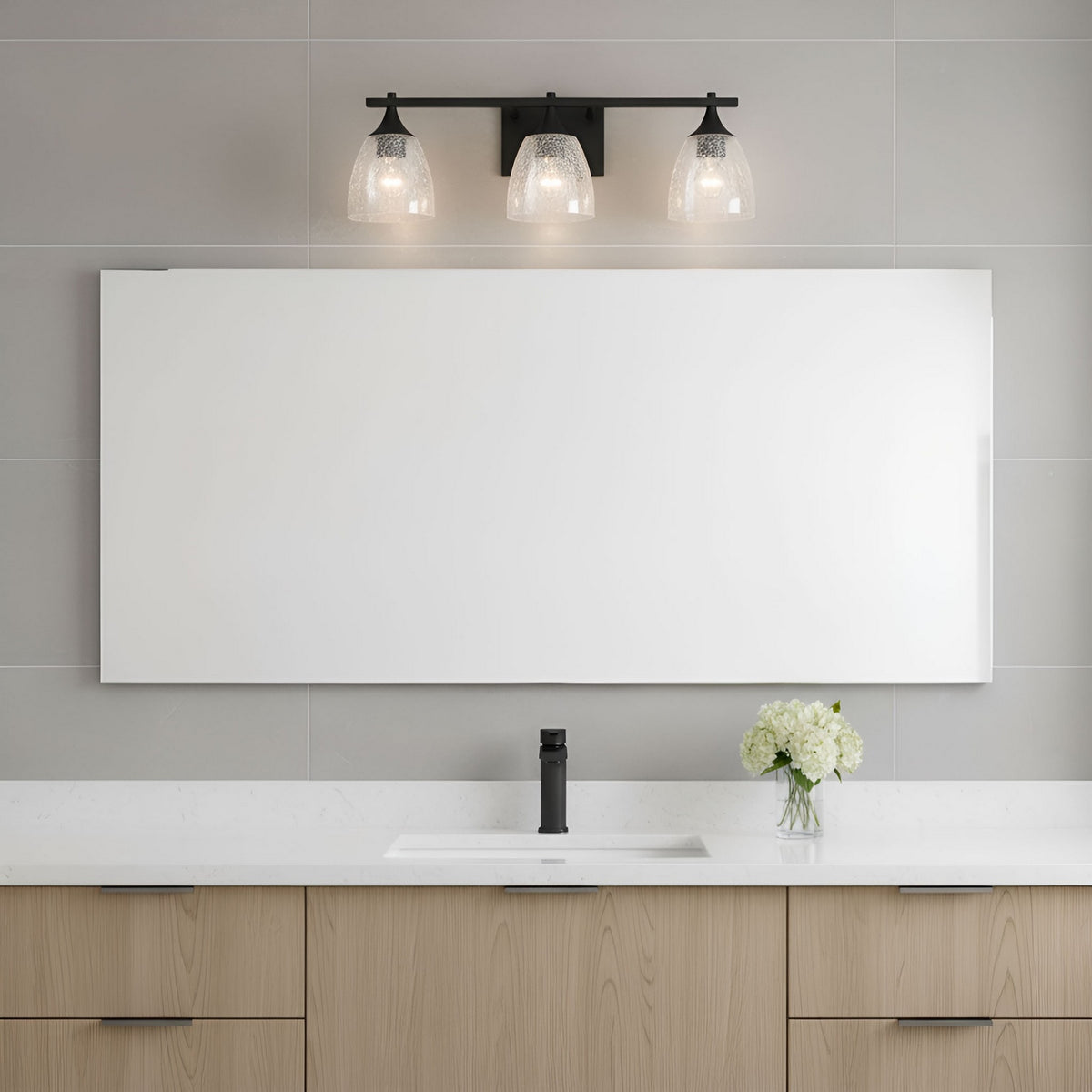 Three Light Vanity — 8.88", 26"