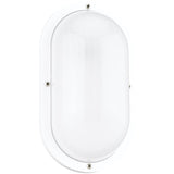 Bayside One Light Oval Wall