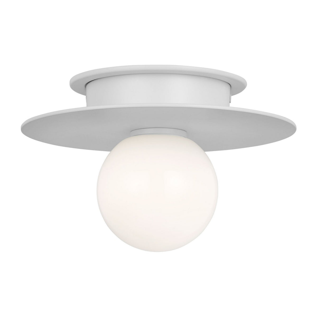 One Light Flush Mount — 4.63"