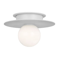 One Light Flush Mount — 4.63"