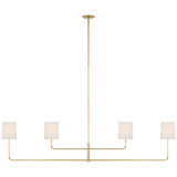 Go Lightly 70" Four Light Linear Chandelier