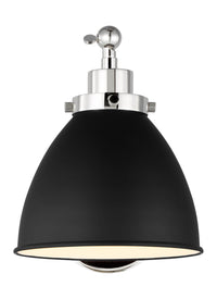 Wellfleet One-Arm Dome Sconce