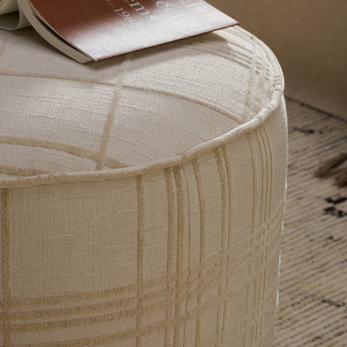 Sinclair Round Ottoman