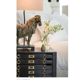 Dynasty Horse Table Lamp Pair