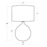 Dover Ceramic Table Lamp