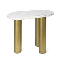 Gabrielle Marble End Table