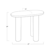 Gabrielle Marble End Table