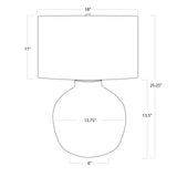 Freesia Glass Table Lamp