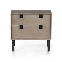 Carly 2 Drawer Nightstand