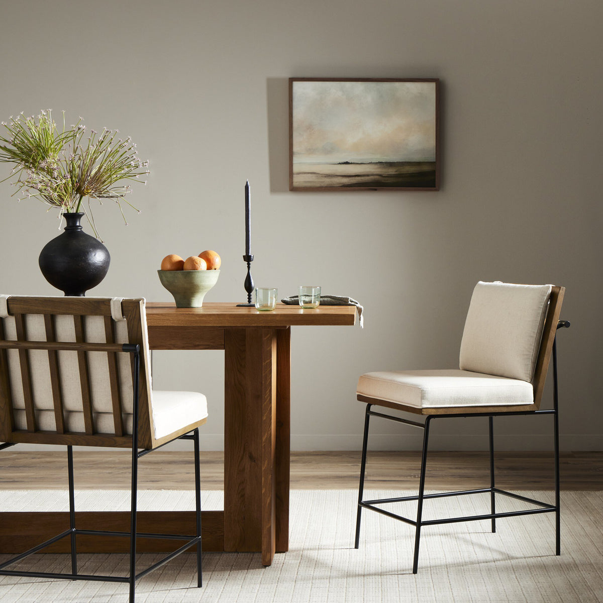 Crete Bar + Counter Stool