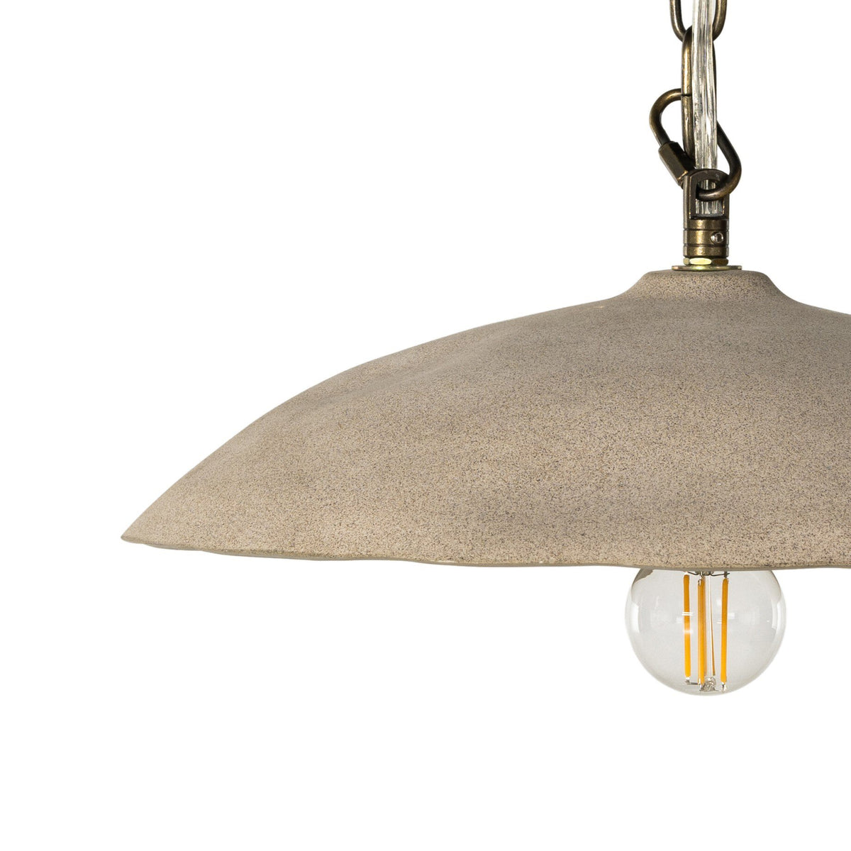 Organic Ceramic Pendant