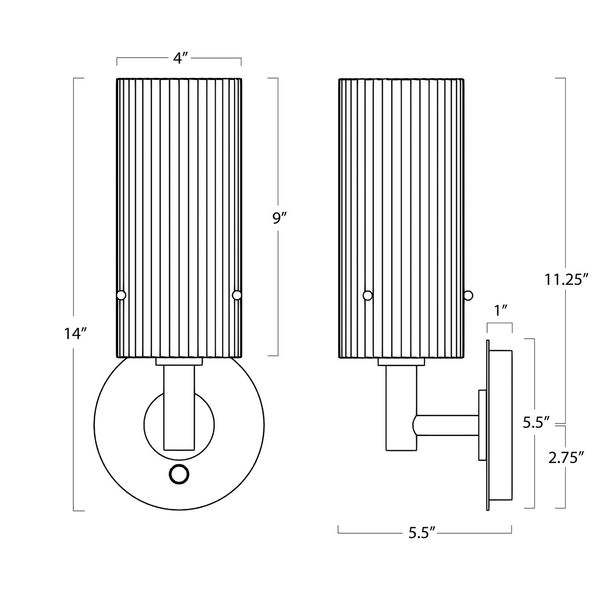 Dixie Sconce