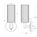 Dixie Sconce