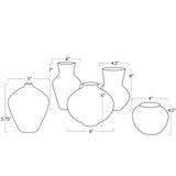 Noor Ceramic Vase Set