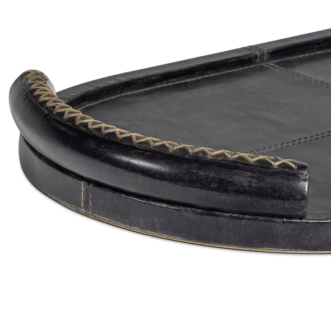 Forte Leather Tray Oval