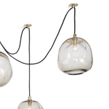 Molten Spider Small With Smoke Glass